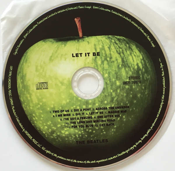CD, Beatles (The) - Let It Be [Encore Pressing]
